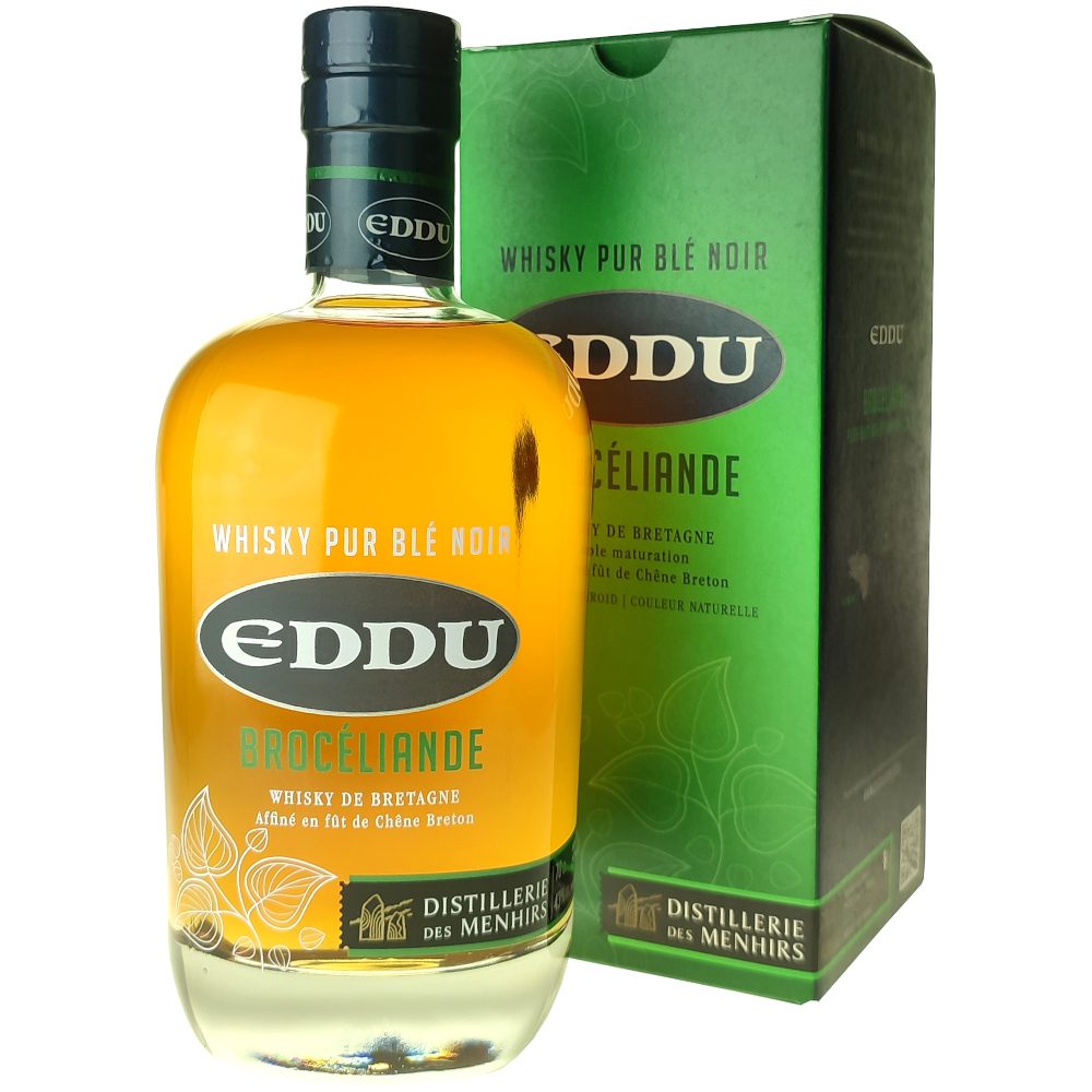 Eddu Brocéliande Whisky de Bretagne Pur Blé Noir